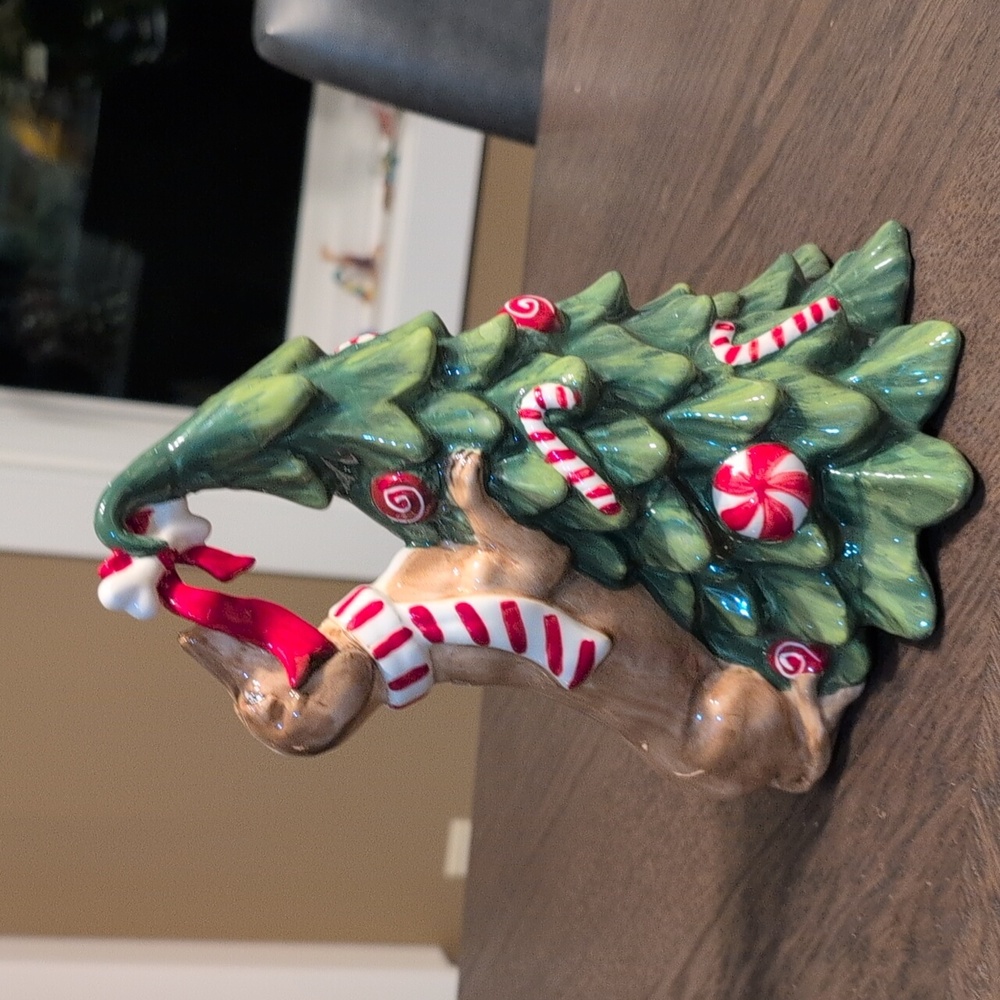 Blue Sky Clayworks Bradley Dachshund Christmas Figurine, Like New! - Picture 3 of 7